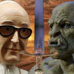 Parody satire of Warcraft with Pope Francis.