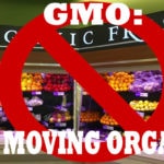 Parody anti-organic food ad campaign showing organic food banned.