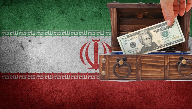 Iranian flag .
