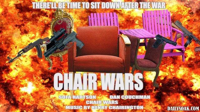 Parody movie titled Chair Wars.