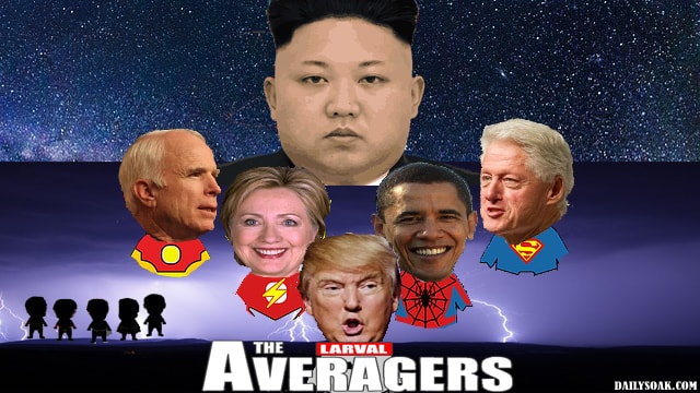 Parody of The Avengers starring US politicians.
