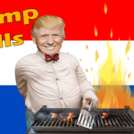 Parody of Mueller Report with President Trump having a barbecue.