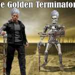 Arnold Schwarzenegger promo poster for his upcoming Terminator: Dark Fate movie.