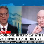 CNN parody with Austin Powers character Dr. Evil on a segment with Jake Tapper.