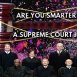 Parody of Are You Smarter Than A 5th Grader with US Supreme Court Justices.