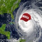 Hurricane Ian headed to Donald Trump's home in Florida.