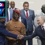 Joe Biden angry at African leaders shaking hands with Vladimir Putin.