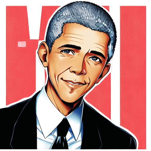 Barack Obama anime.