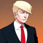 Anime Donald Trump.