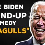 Joe Biden laughing.