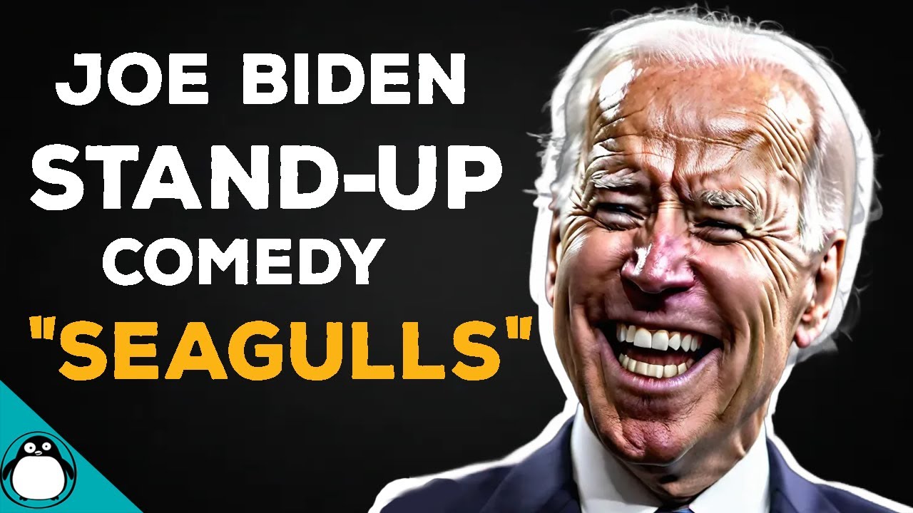 Joe Biden laughing.