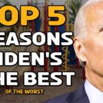 Top 5 reasons list why Joe Biden is the most popular president.