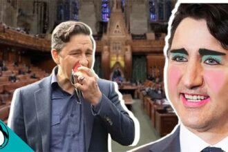 Justin Trudeau and Pierre Poilievre in Canadian Parliament.
