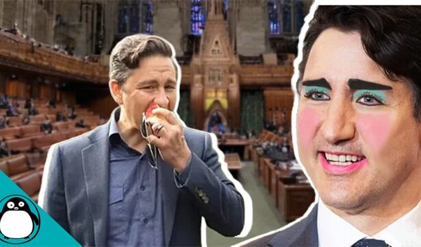 Justin Trudeau and Pierre Poilievre in Canadian Parliament.