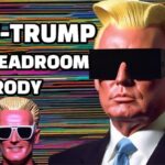 Donald Trump as Max Headroom.