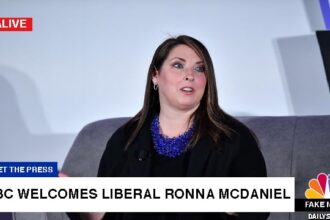 RNC Chair Ronna McDaniel on NBC news Meet the Press.