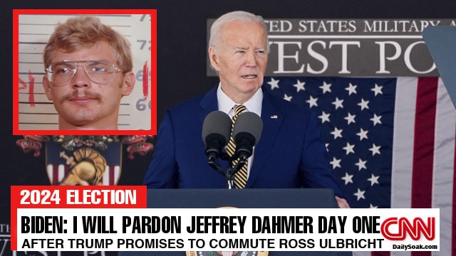 Joe Biden on CNN giving West Point speech talking about Jeffrey Dahmer.