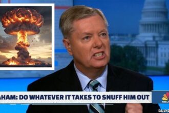 Lindsey Graham on NBC news saying to nuke Iran.