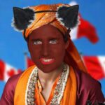 Justin Trudeau dressed in blackface and wearing a Hindu outfit for Canadian Multiculturalism Day.