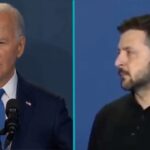 Joe Biden calling Zelensky Putin during NATO speech.