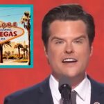 Matt Gaetz at RNC looking like Wayne Newton with all his Botox in face.