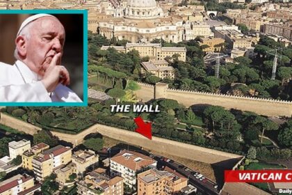 Pope Francis at Vatican City.