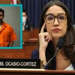 AOC sitting in Congress discussing the Venezuelan gangs in Colorado.