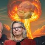 Warmonger neocon Republicans Dick Cheney, Liz Cheney, and Adam Kinzinger endorsing Kamala Harris.