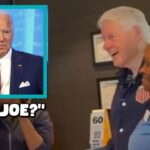 Bill Clinton getting mistaken for Joe Biden inside a Georgia McDonald's.