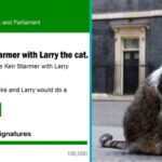 UK petition to replace Keir Starmer with famous Larry the Cat.