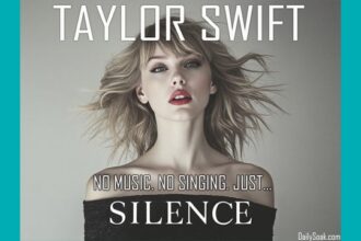 Taylor Swift album cover.