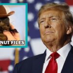 Donald Trump and Peanut the squirrel.