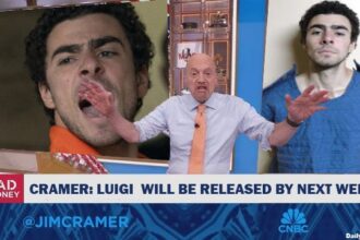 CNBC host Jim Cramer on Luigi Mangione.