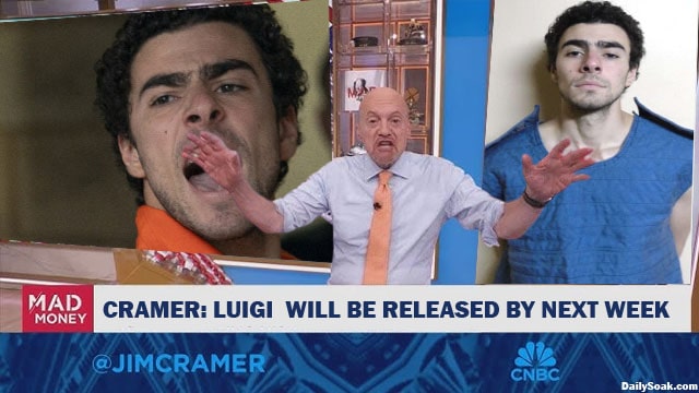 CNBC host Jim Cramer on Luigi Mangione.