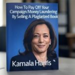 Kamala Harris new book sitting on a desk.