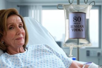 Nancy Pelosi in hospital.