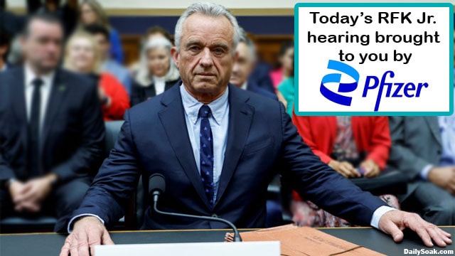 RFK Jr. in Congress for his confirmation hearing.