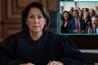 Biden-appointed judge making a ruling against Donald Trump and Elon Musk.