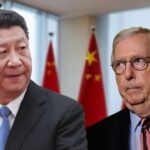 China's Xi Jinping with Mitch McConnell.