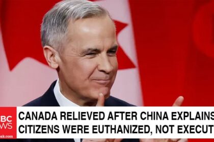 Canada Prime Minister Mark Carney on the Canadian citizens executed in China.