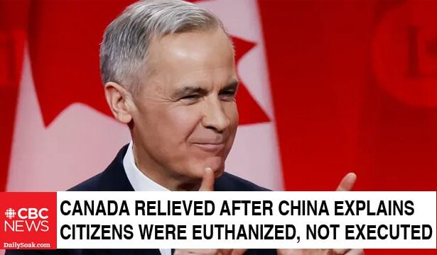 Canada Prime Minister Mark Carney on the Canadian citizens executed in China.