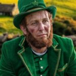 St. Patrick's Day leprechaun in Ireland.