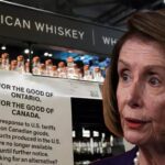 Nancy Pelosi speaking about the US alcohol in Canada.