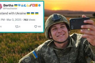 Ukrainian soldier dying on the battlefield in Ukraine.