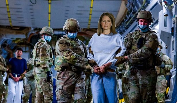 Amy Coney Barrett in MS-13 El Salvador prison.