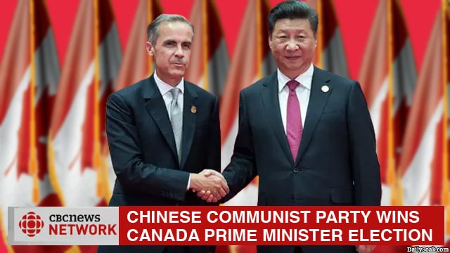 Chinese Communist Party leader congratulating Mark Carney on Canada prime minister election win.
