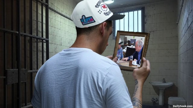 Maryland Man Kilmar Garcia in El Salvador prison.