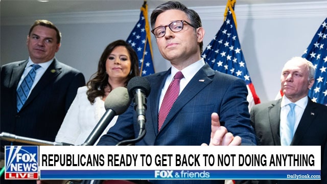House Republicans returning to Congress from vacation.