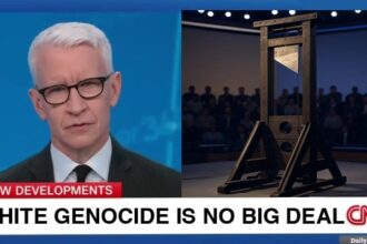 CNN on Donald Trump meeting with South Africa president about white South African farmer genocide.