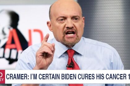 Mad Money Jim Cramer making a prediction on Joe Biden's cancer diagnosis.